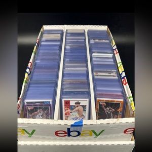 Sports Cards- 800 cards-30 Toploaded Cards!